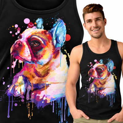 TANK TOP ZWIERZĘTA FRENCH BULLDOG